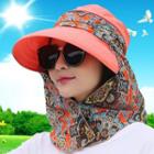 Foldable Sun Hat With Ear Flap