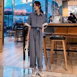 Short-sleeve Jumpsuit / Short-sleeve Playsuit