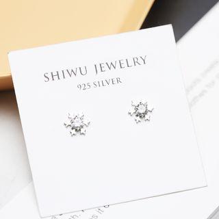 Snowflake Crystal Earring