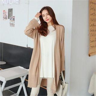 Open-front Boxy-fit Cardigan