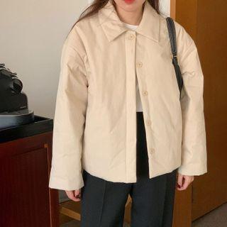 Collared Jacket Off-white - One Size