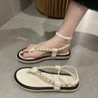 Chained Flat Sandals