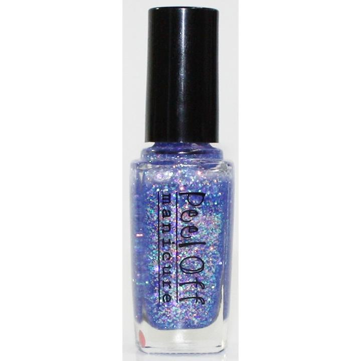Lucky Trendy - Tm Peel Off Manicure Glitter (bueberry Solvet) 7.5ml
