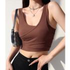Two-piece Cropped Tank Top