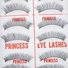 Princess Lee - Eyelash (cross 6 Black) 10 Pairs