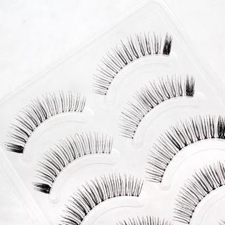 False Eyelashes #wa-3 5 Pairs - One Size