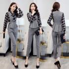 Set Of 3 : Shirt + Vest + Pants