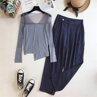 Harem Pants / Knit Top / Set