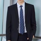 Set: Dress Pants + Slim Fit Blazer + Shirt