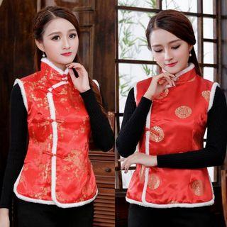 Traditional Chinese Printed Vest