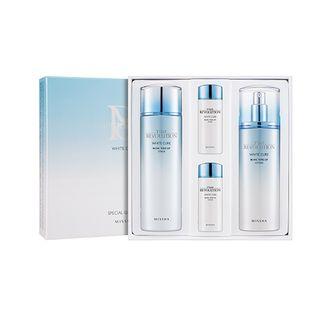Missha - Time Revolution White Cure Blanc Tone-up Set : Toner 150ml + 30ml + Lotion 130ml + 30ml