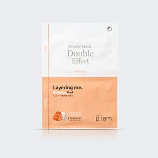 Make P:rem - Layering Me. Whitening Mask 1pc 20g + 35g