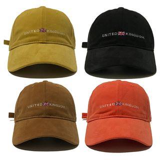Union Jack Embroidered Baseball Cap