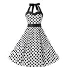 Vintage Dot A-line Dress