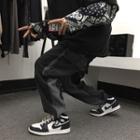 Two Tone Cargo Harem Jeans