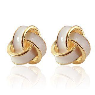 Knotted Stud Earrings