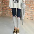 Stripe-trim Leggings