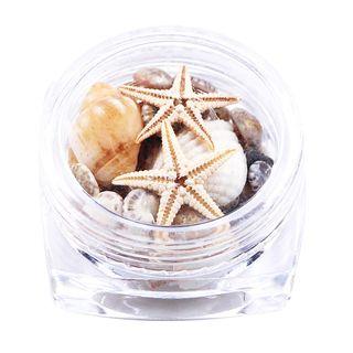 Scallop / Starfish Nail Art Decoration (various Designs) As Shown In Figure - One Size