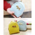 Dog Coin Purse With Keyring
