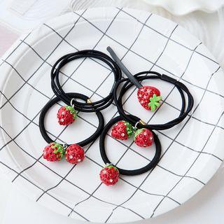 Strawberry Hair Tie / Hair Clip
