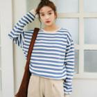 Striped Pullover Stripes - Blue & White - One Size
