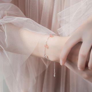 925 Sterling Silver Bead Mermaid Tail Bracelet As Shown In Figure - One Size
