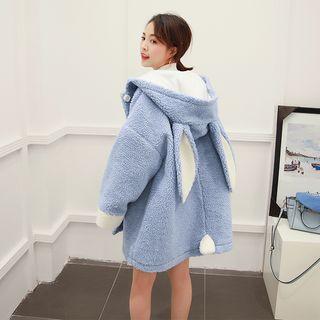 Rabbit Ear Button Coat