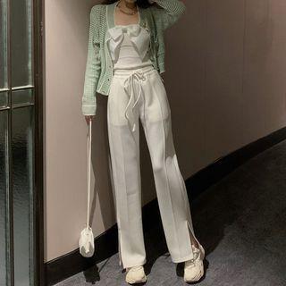 Cardigan / Tube Top / Pants