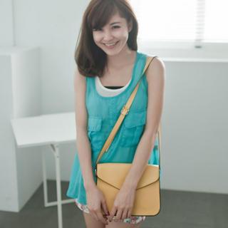 Sleeveless Chiffon Top