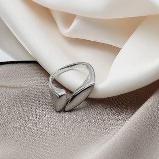 Copper Open Ring J807 - Silver - One Size