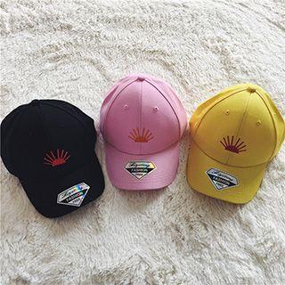 Sun Embroidered Baseball Cap