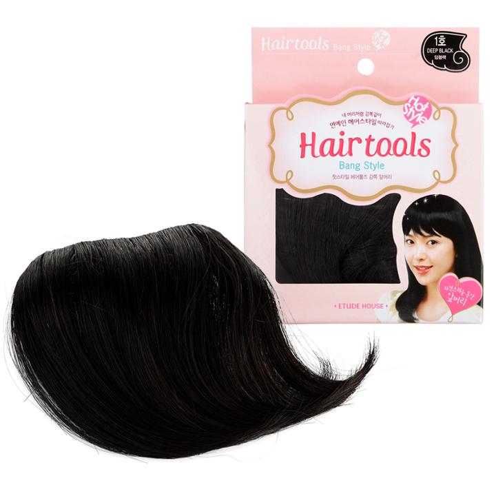 Hot Style Hair Tools Natural Bangs (#01 Deep Black) 1 Pc