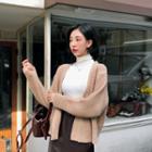Chunky-knit Cardigan With Cord