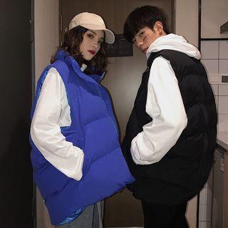 Couple Matching Zip Padded Vest
