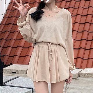 Long-sleeve Top / Shorts