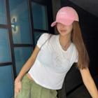 Love Rhinestone Heart T-shirt