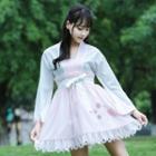 Chinese Style Chiffon Dress
