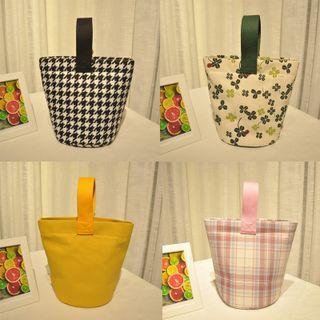 Canvas Bucket Bag (various Designs)