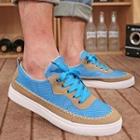 Mesh Panel Casual Shoes