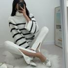 Two-way Zip-hem Skinny Pants