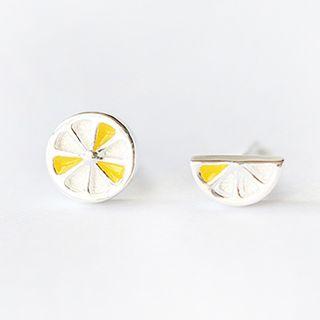 Non-matching Lemon Earring