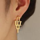Alloy Fringed Earring 1 Pr - Gold - One Size