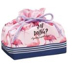 Flamingo Gusseted Lunch Pouch One Size