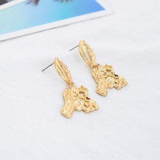 Irregular Drop Earring 1 Pair - As Shown In Figure - One Size