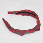 Floral Print Hair Band As Shown In Figure - One Size