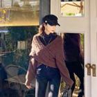 Two-way Cable-knit Wrap Top