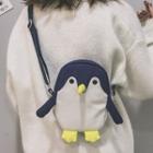 Penguin Canvas Crossbody Bag