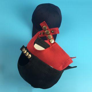 Buttoned Cap