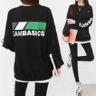 Team Basics Letter Sweatshirt