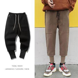Mock Two-piece Jogger Pants
